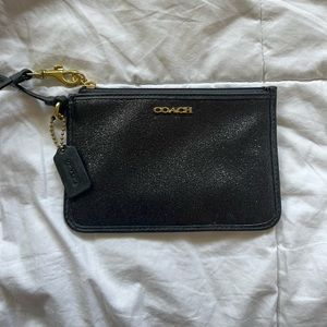 COACH Glittery wristlet